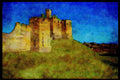 612039 Keep, Warkworth Castle, England A4 Limited Edition Watercolour Print