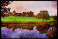 612040 Alnwick Castle, England A4 Limited Edition Watercolour Print