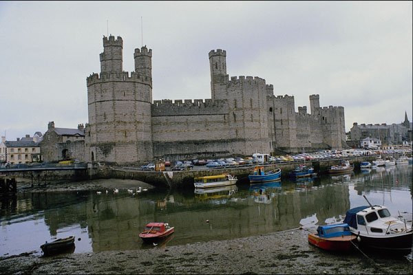 612045 Caernarvon Castle, Wales A4 Photo Print