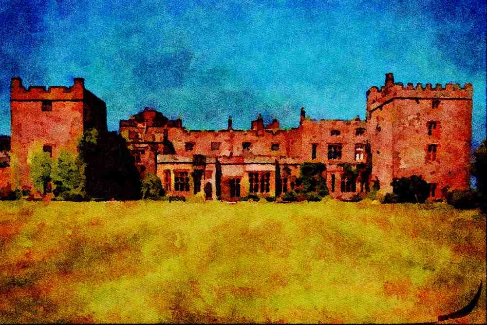 612057 Munster Castle, Cumbria, England A4 Limited Edition Watercolour Print