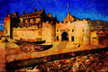 612066 Main Entrance To Stirling Castle, Scotland A4 Limited Edition Watercolour Print