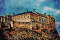612075 Edinburgh Castle, Scotland A4 Limited Edition Watercolour Print