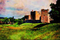 612099 Brougham Castle, Cumberland, England A4 Limited Edition Watercolour Print