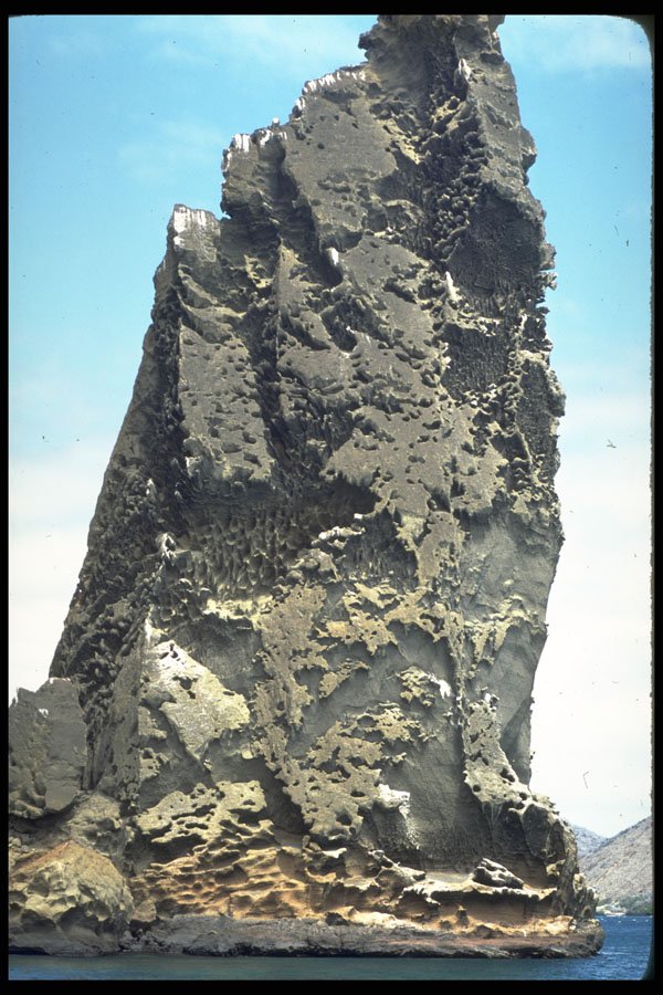 613000 Pointed Rock Detail, Bartolome Island, Galapagos Islands A4 Photo Print