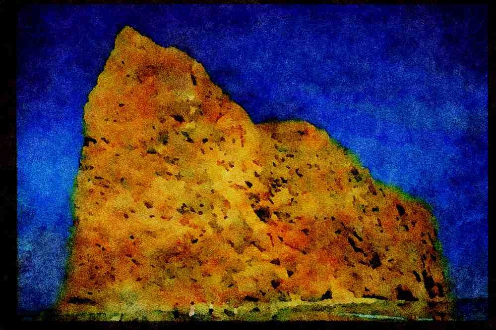 613004 Perce Rock, Gaspe, Quebec, Canada A4 Limited Edition Watercolour Print
