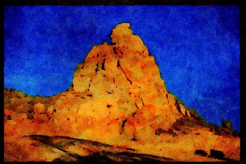 613021 Mount Arapiles, Victoria, Australia A4 Limited Edition Watercolour Print