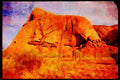 613058 Ayers Rock, Australia A4 Limited Edition Watercolour Print