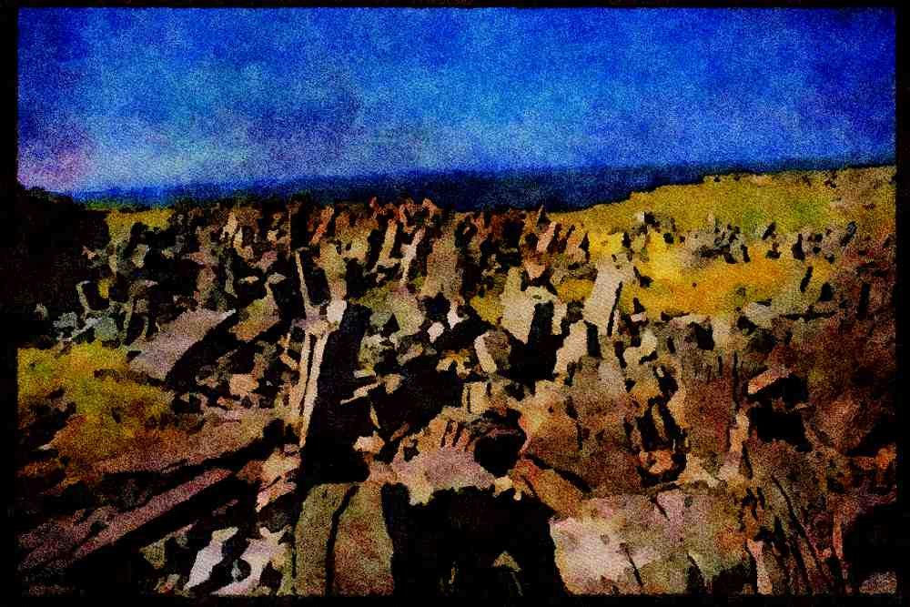 613060 Inishmore, Aran Islands, Ireland A4 Limited Edition Watercolour Print