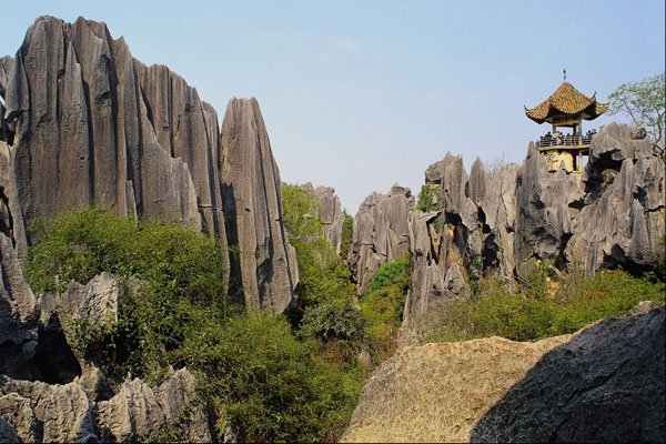 613072 The Stone Forest, Yunnan Province, China A4 Photo Print