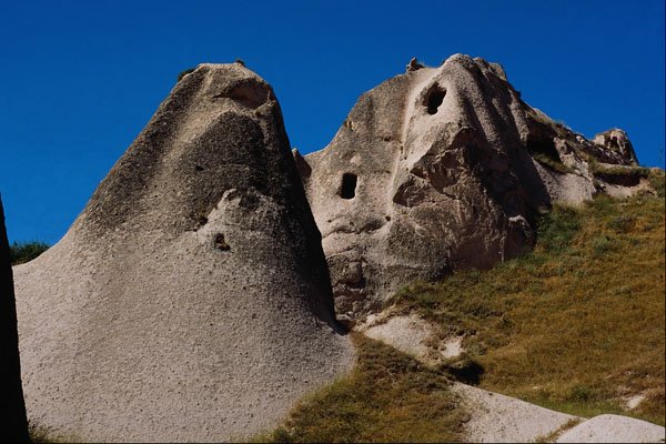613073 Cave Dwellings, Cappadocia A4 Photo Print