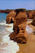 613075 Les Sillons, Magdalen Islands A4 Photo Print