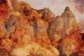 613077 Goreme, Turkey A4 Limited Edition Watercolour Print