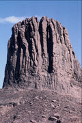 613082 Volcanic Plug With Fluting, Assekrem, Algeria A4 Photo Print