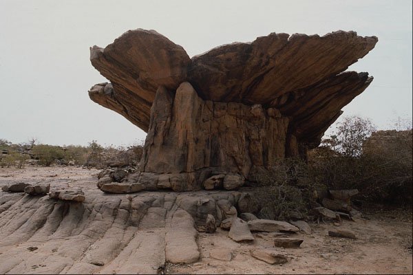 613084 The Explosion , Wind Erosion, Bandiagara, Mali A4 Photo Print