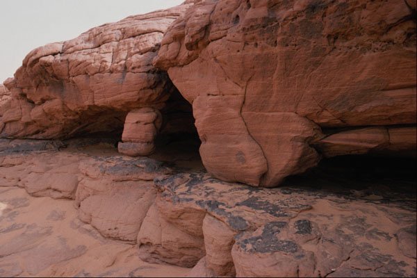 613089 Weathered Sandstone Rock, Niger A4 Photo Print