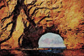 613094 Perce Rock, Gaspe, Quebec, Canada A4 Limited Edition Watercolour Print