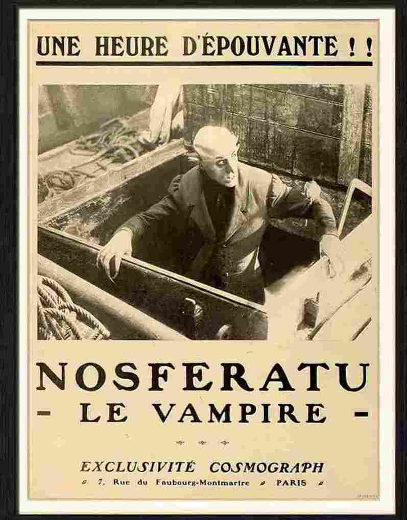 614 01 nosferatu le vampire Advert A4 Photo Print