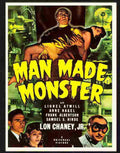 614 02 man made monster lon chaney Advert A4 Photo Print