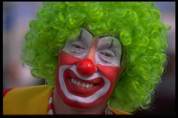 614039 Clown A4 Photo Print
