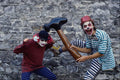 614045 Clowns A4 Photo Print