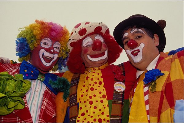614062 Clown Convention A4 Photo Print