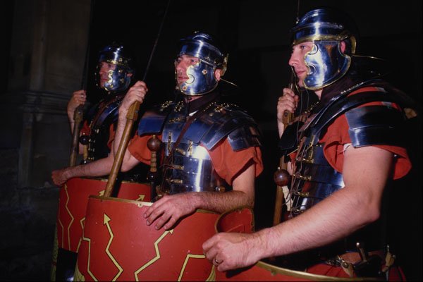 614066 Roman Soldiers, Avon, England A4 Photo Print
