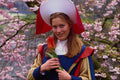 614067 Medieval Costume, Dutch Countess, Netherlands A4 Photo Print