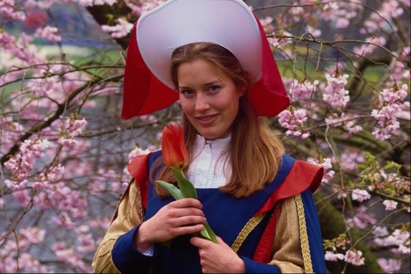 614067 Medieval Costume, Dutch Countess, Netherlands A4 Photo Print
