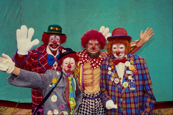 614068 Clown Convention A4 Photo Print