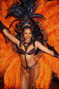 614099 Costume For Brazilian Carnival A4 Photo Print