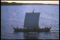 615001 Viking Ship, Denmark A4 Photo Print