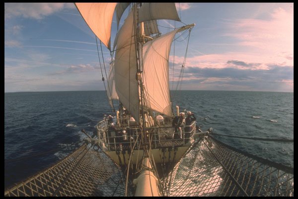 615004 Merchant Marine Training Ship, Denmark A4 Photo Print