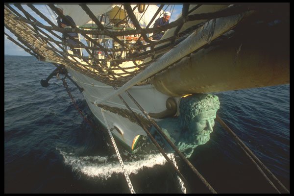 615005 Merchant Marine Training Ship, Denmark A4 Photo Print