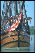 615037 Bow Of Galleon, Welland Canal, Canada A4 Photo Print
