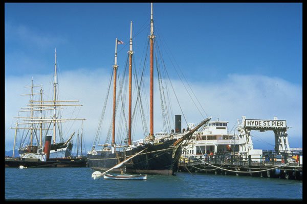 615038 Fisherman's Wharf, San Francisco, California A4 Photo Print