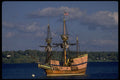 615047 Replica Of 16th Century Sailing Vessel, New York A4 Photo Print