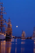 615054 Tall Ships, Wirral Docklands A4 Photo Print