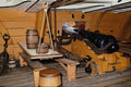 615059 H.M.S. Victory , Lower Gun Deck And Mess Table A4 Photo Print
