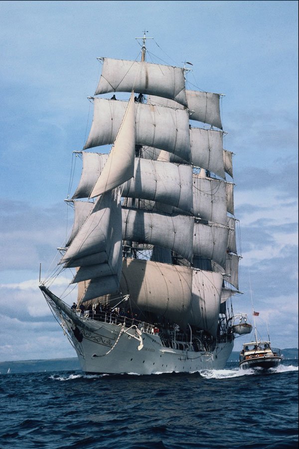 615068 Christian Radich , Tall Ships Race A4 Photo Print
