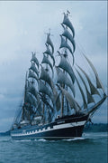 615072 Krusenshtern , Russian Tall Ship A4 Photo Print