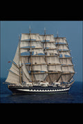 615076 Krusenshtern , Russian Tall Ship A4 Photo Print