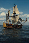 615079 Nonsuch , Old Sailing Ship A4 Photo Print
