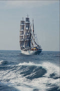 615082 Sagres , Tall Ship, Atlantic Ocean A4 Photo Print