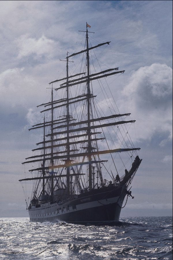 615086 Krusenshtern , Russian Tall Ship A4 Photo Print