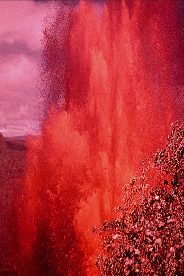 616030 Volcano Kilauea Erupts, Hawaii A4 Photo Print