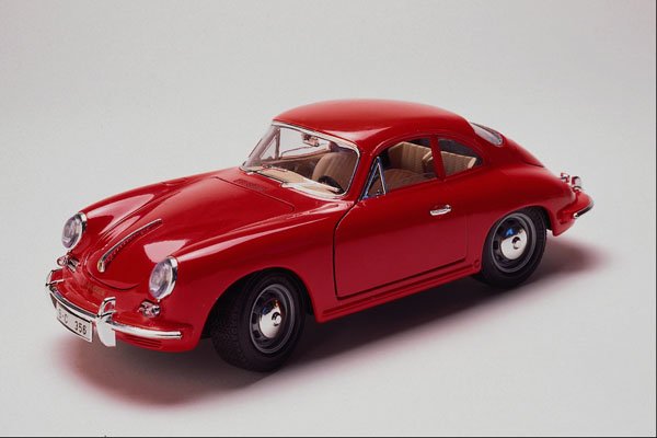 616064 Porsche Red Roadster A4 Photo Print