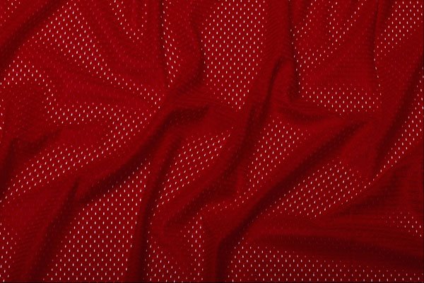 616093 Red Jersey Material A4 Photo Print