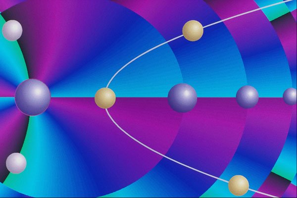 617001 Parabolic Orbits A4 Photo Print