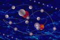 617016 Orbits In A Liquid A4 Photo Print