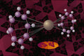 617037 Molecular Structure A4 Photo Print